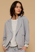 Vivian Blazer 85641-1 | Grau Melange