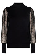 Dotka Pullover | Schwarz