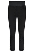 Shantal-Pa-7/8-Button | Schwarz