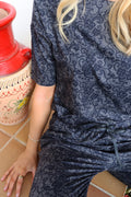 Alma Tshirt | Schwarze Spitze
