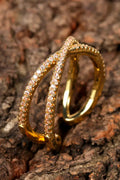 Kreuz Dein Herz Ring | Gold