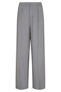 Schneiderhose | Mittelgrau Meliert Offwhite