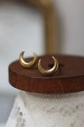 Mondohrring | Gold