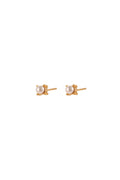 Schlichter Perlenohrring | Gold