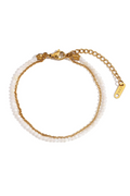 Perlenkettenarmband | Jade