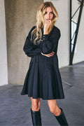 Poppy Hemdkleid 36429 | Schwarz
