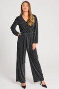 Glitto Jumpsuit 205157 | Schwarz Silber