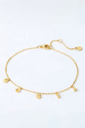 Armband mit erhöhtem Rand | Gold