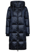 Nova Metallic Daunenjacke | Salute Navy
