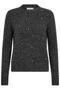 Diamond Pullover | Dunkelgrau Melange