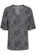 Suralda Bluse | Pirate Black Infinity