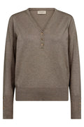 Katie Pullover 204447 | Wüstentaupe-Melange