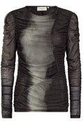 Cora Bluse | Schwarzer Timberwolf