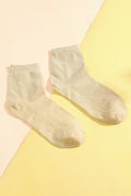 Glitzer & Herz Socke | Golden