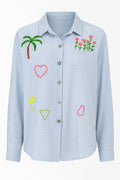 Sandra Shirt | Celeste