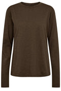 Ulla Ls Tshirt | Dunkle Armee