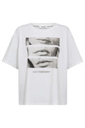 Multicc Lips Oversize-T-Shirt | Weiß