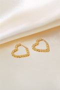 Herz-Bubble-Ohrring | Gold